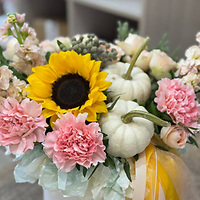 Осенний тренд: композиции с тыковками