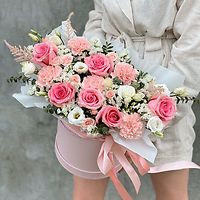 Цветы в коробках 
