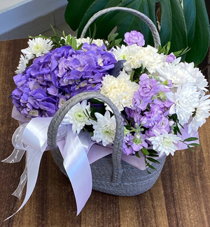 Композиции с сиреневыми цветами