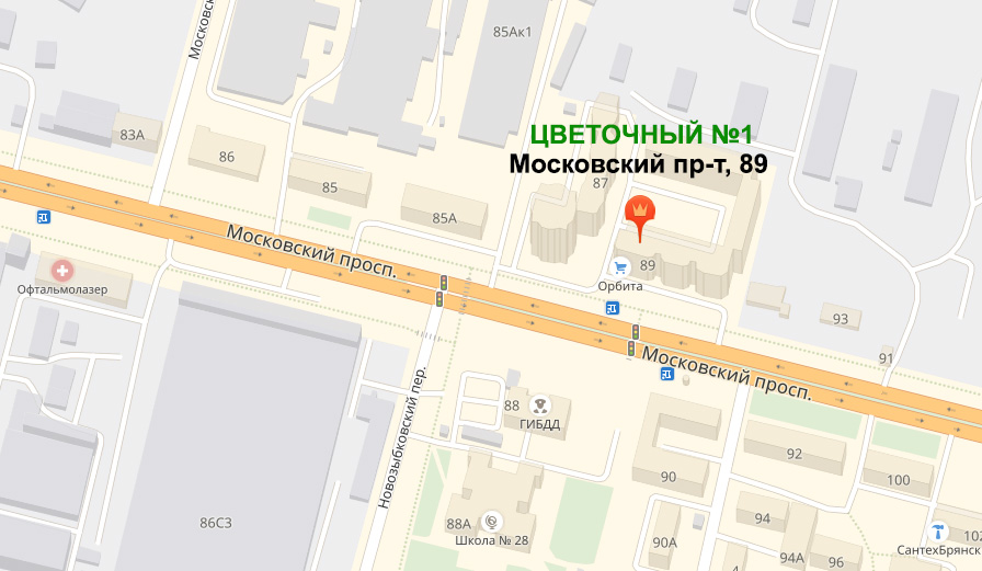 «Цветочный №1» Московский проспект, 89